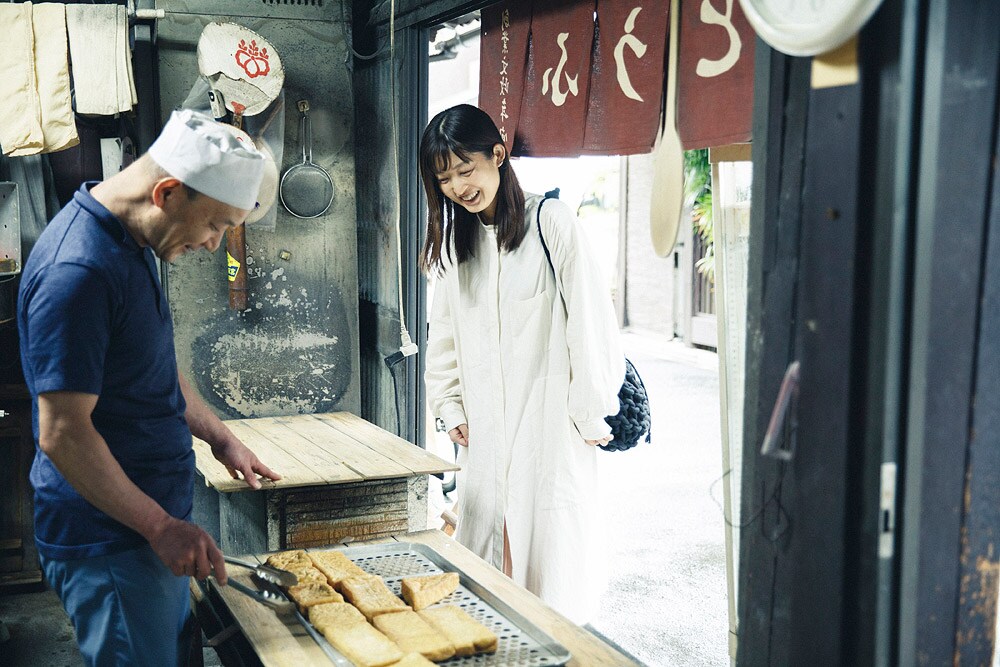 文政年間創業。「京都で最も古いお豆腐屋さん」と言われている「入山豆腐店」