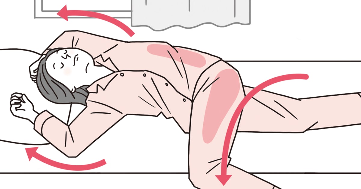 ベッドで｜固まった腰まわりをほぐすトレーニング