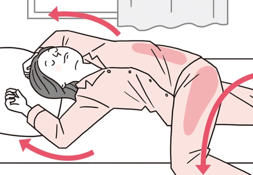 ベッドで｜固まった腰まわりをほぐすトレーニング