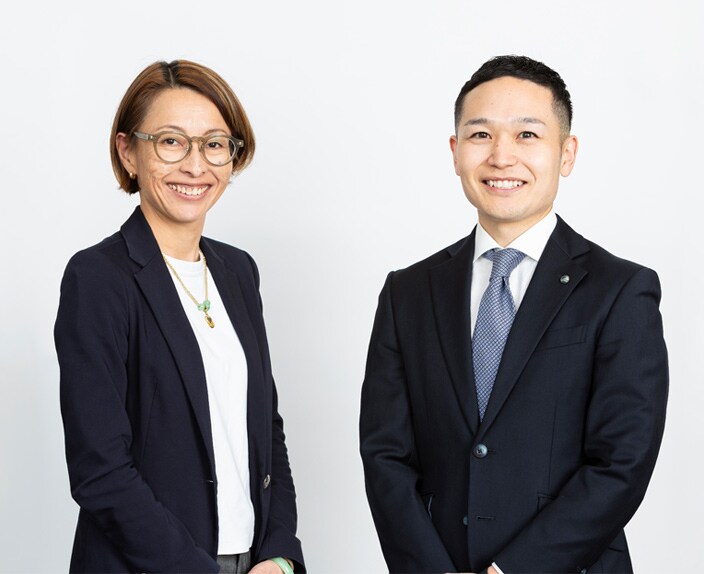 富士製薬工業株式会社 加藤知子さん/高橋悠太さん
