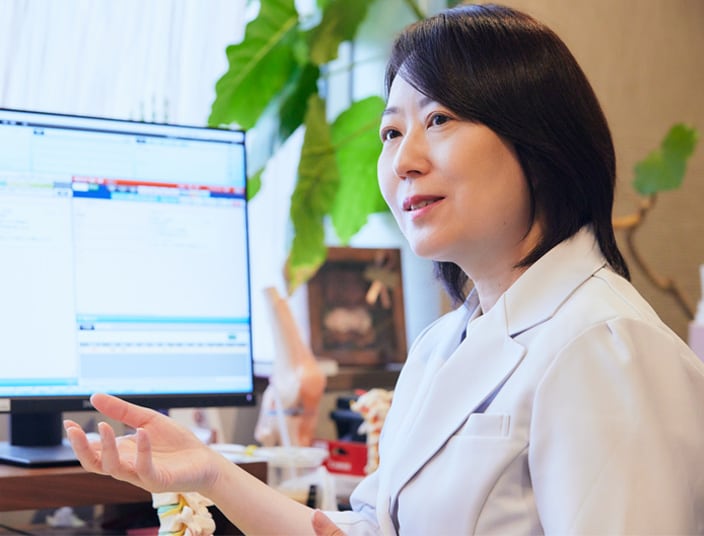 「女性のための整形外科、かおるこHappyクリニック」伊藤薫子院長
