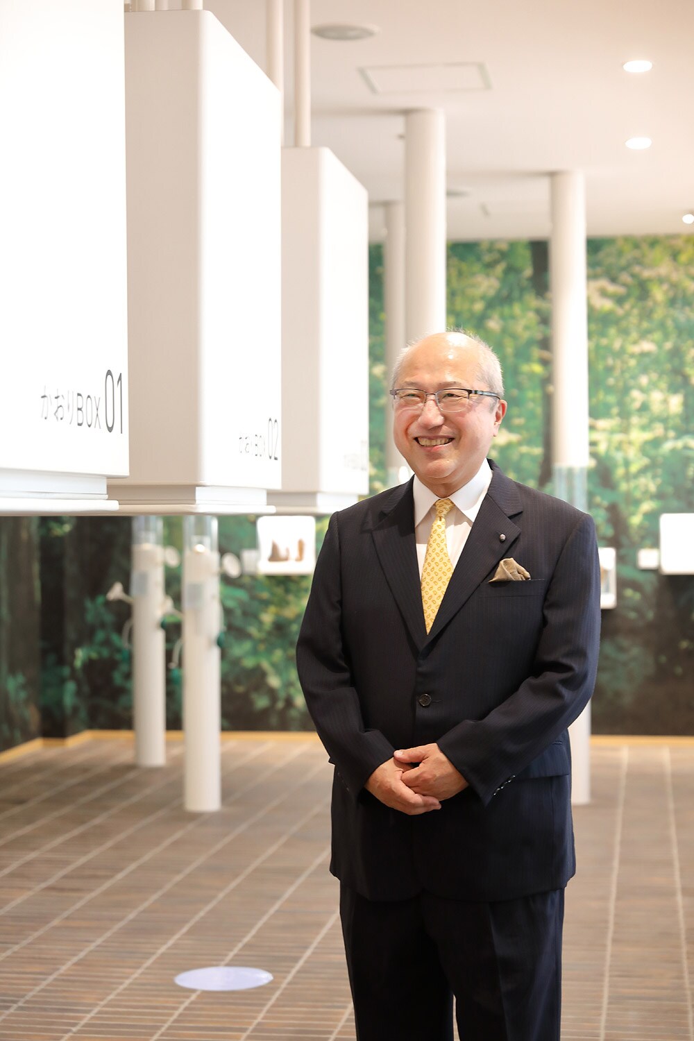 松栄堂・本店に隣接する「薫習館(くんじゅうかん)」では、香りの新しい提案の形を体験できる。稀少な動物性香料の「麝香(じゃこう)」(ムスク)の香りもここでは気軽に出会うことができる。「映える」スポットとして若い旅行者にも人気。
